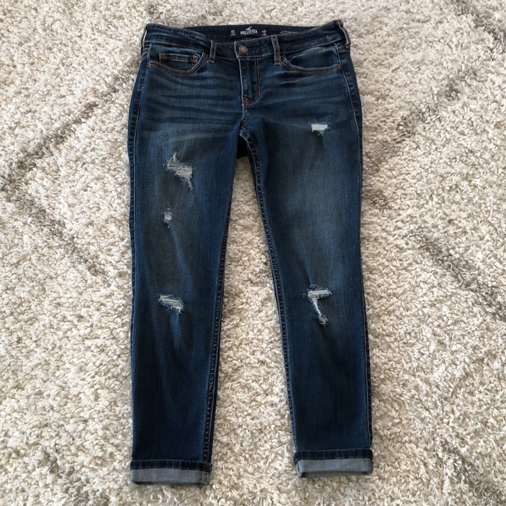 Hollister Low Rise Crop Super Skinny